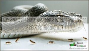 my snake has parasites