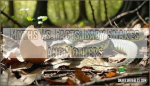 myths vs. facts: baby snakes and mothers