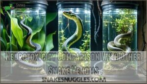 neurotoxicity comparison with other snake venoms