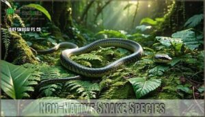non-native snake species