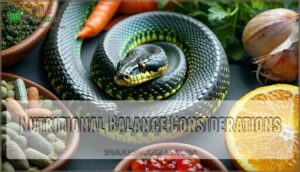 nutritional balance considerations