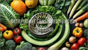 nutritional considerations for shedding