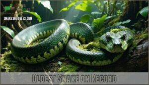 oldest snake on record