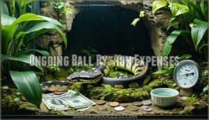 ongoing ball python expenses