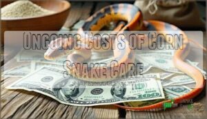 ongoing costs of corn snake care