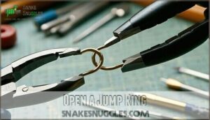 open a jump ring