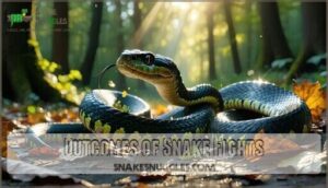 outcomes of snake fights