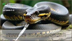 performing the probing procedure