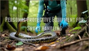 personal protective equipment for snake handling