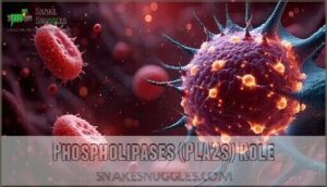 phospholipases (pla2s) role