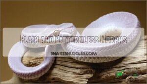 plain and patternless morphs