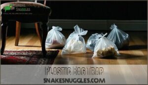 plastic bag trap