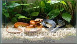 post-mating care and snake health