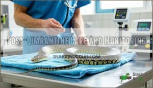 post-quarantine care and monitoring