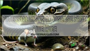potential risks of disease from live mice