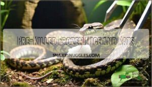 pre-killed frozen mice and rats