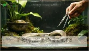 pre-killed prey handling pre-killed prey handling