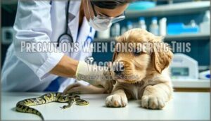 precautions when considering this vaccine