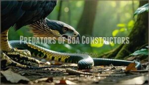 predators of boa constrictors