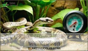 preventing and managing boa constrictor respiratory issues