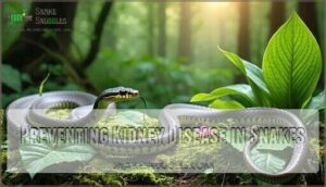 preventing kidney disease in snakes