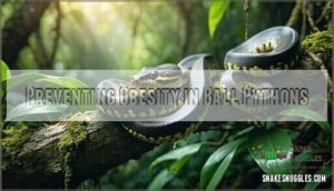preventing obesity in ball pythons
