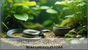 preventing regurgitation