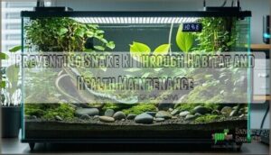 preventing snake ri through habitat and health maintenance
