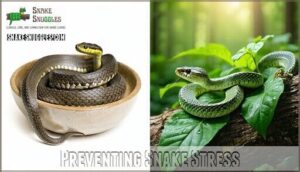 preventing snake stress