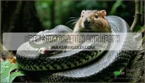 prey suffocation and death prey suffocation and death