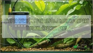 proper humidity for reptile habitat