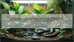 proper husbandry and hygiene