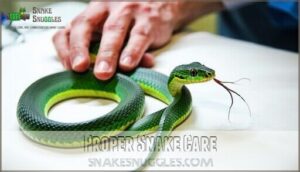 proper snake care