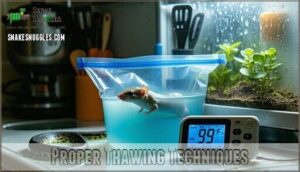 proper thawing techniques
