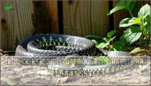 protecting your property from snakes that eat other snakes