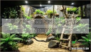 providing enrichment features naturally