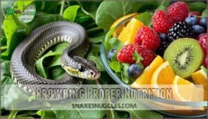 providing proper nutrition