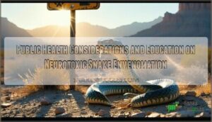 public health considerations and education on neurotoxic snake envenomation