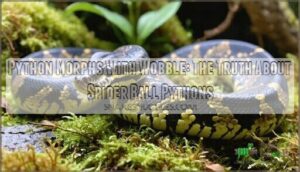 python morphs with wobble
