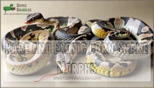 rare and exotic corn snake morphs