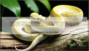 rare color morphs and patterns