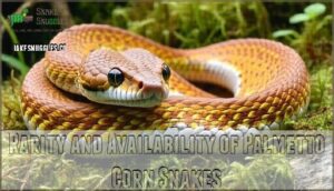 rarity and availability of palmetto corn snakes
