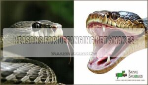 reasons for defanging pet snakes