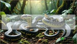reasons for litter size variation