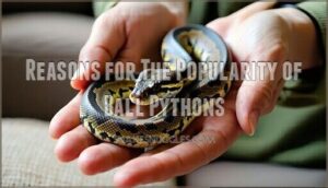 reasons for the popularity of ball pythons