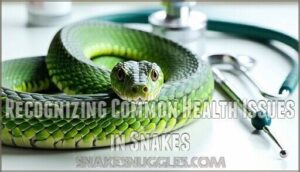 recognizing common health issues in snakes