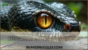 recognizing severe eye infections