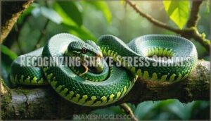 recognizing snake stress signals