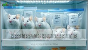 refrigerator thawing methods