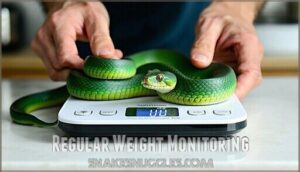 regular weight monitoring